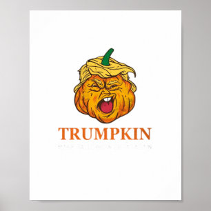 Usa Trumpkin Make Halloween Great Again Costume Cl Poster