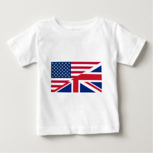 usa uk baby T-Shirt