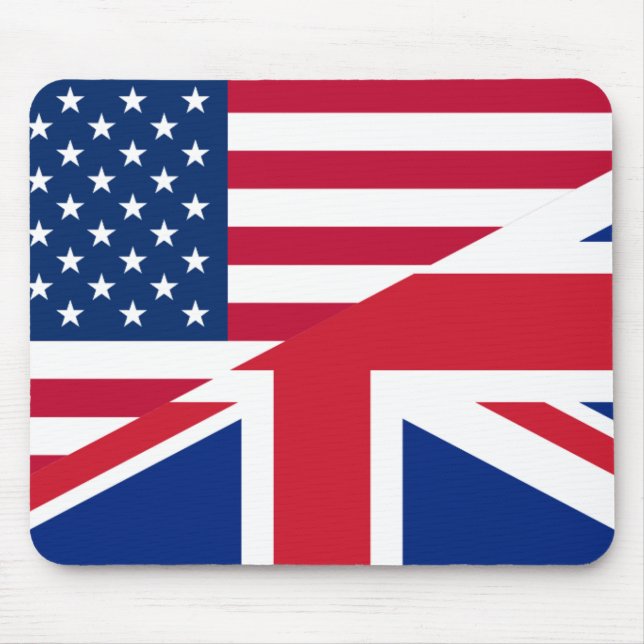 usa uk mouse pad (Front)