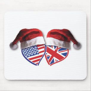 USA-UK-Santa-Hats.png Mouse Pad