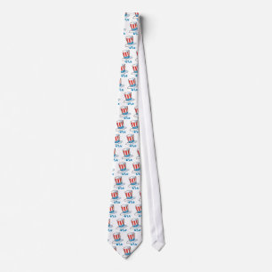 USA Uncle Sam Hat Tie