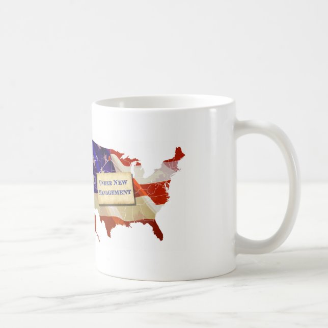 USA: Under New Management Coffee Mug (Right)