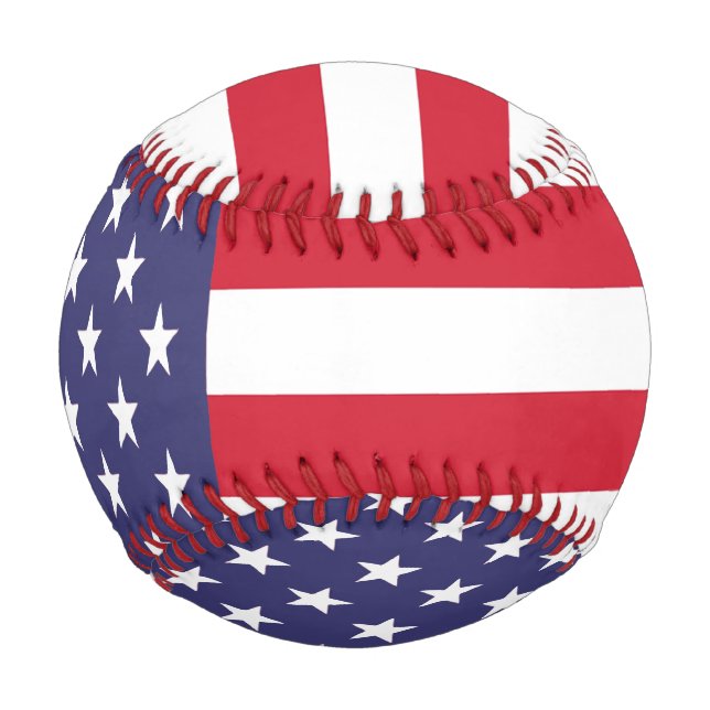 USA United States American Flag Baseball (Front)