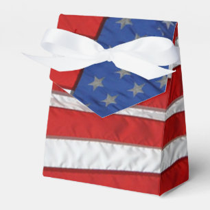 USA United States Flag American Patriotic Design Favour Box