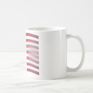 USA Unites: Stripes & Stars in Bold Design Coffee Mug