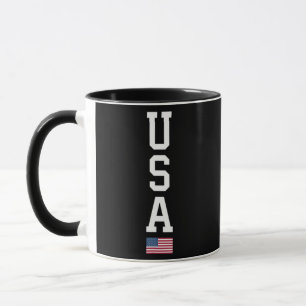 USA US Flag Patriotic 4th of July America Mug