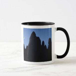 USA, Utah, Arches National Park. Crescent moon Mug