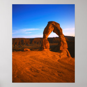 USA, Utah, Arches National Park, Delicate Arch Poster