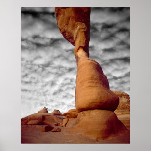 USA, Utah, Arches National Park. Portion of Poster