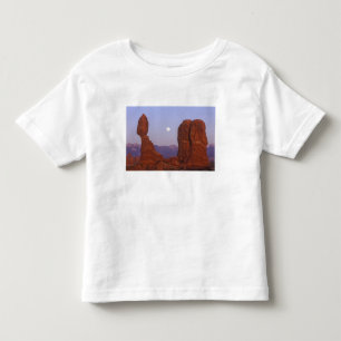 USA, Utah, Arches NP, Full Moon Rising at Toddler T-Shirt