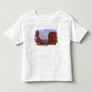 USA, Utah, Arches NP, Full Moon Rising at Toddler T-Shirt
