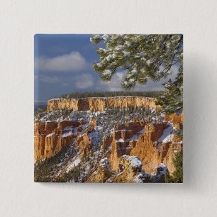 USA, Utah, Bryce Canyon National Park. Sunrise 15 Cm Square Badge