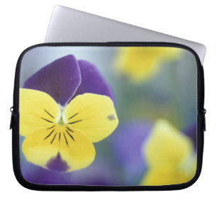 USA, Utah, Cache Valley Detail of a Johnny Jump Laptop Sleeve