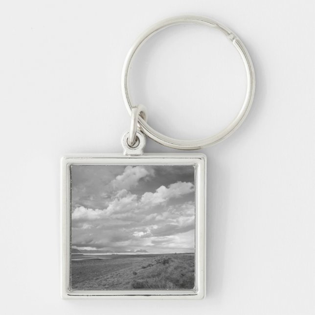 USA, Utah, Clouds over landscape Key Ring (Front)