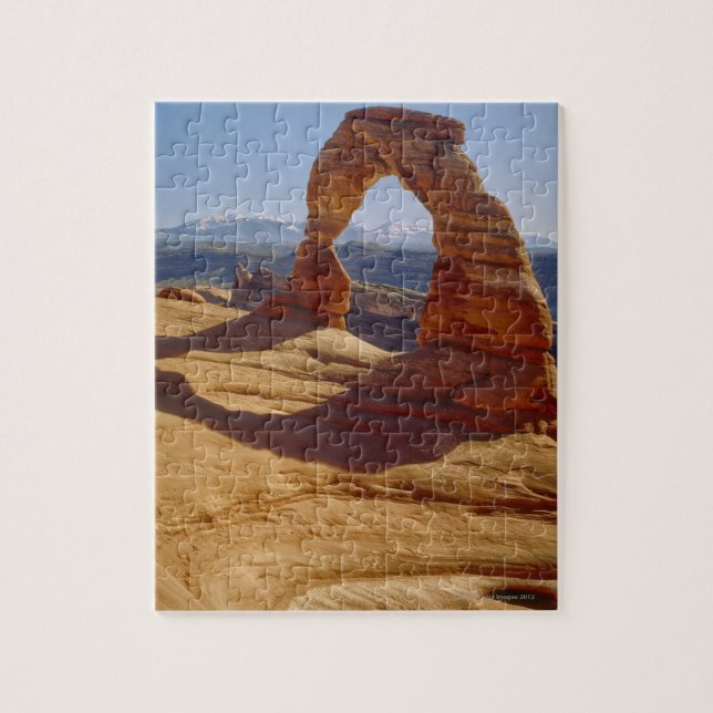 USA, Utah, Delicate Arch Jigsaw Puzzle (Vertical)