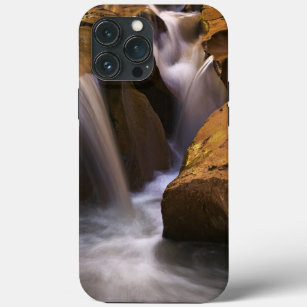 USA, Utah, Escalante Wilderness. Waterfall in 2 iPhone 13 Pro Max Case