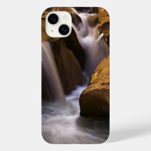 USA, Utah, Escalante Wilderness. Waterfall in 2 Case-Mate iPhone 14 Plus Case