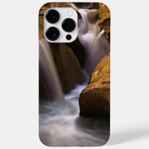 USA, Utah, Escalante Wilderness. Waterfall in 2 Case-Mate iPhone 14 Pro Max Case