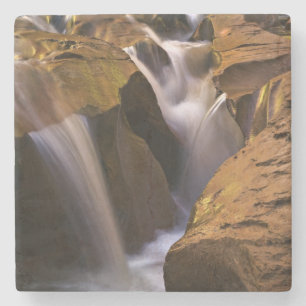 USA, Utah, Escalante Wilderness. Waterfall in 2 Stone Coaster