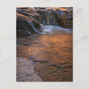 USA, Utah, Escalante Wilderness. Waterfall in Postcard
