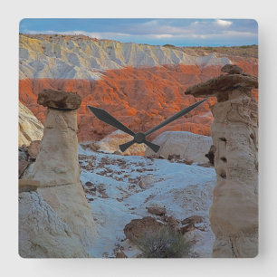 USA, Utah, Grand Staircase Escalante-National 2 Square Wall Clock