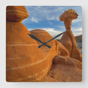USA, Utah, Grand Staircase Escalante-National Square Wall Clock
