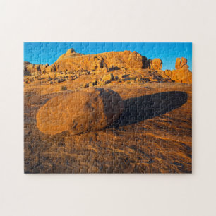 USA, Utah, Moab, Sandstone Jigsaw Puzzle