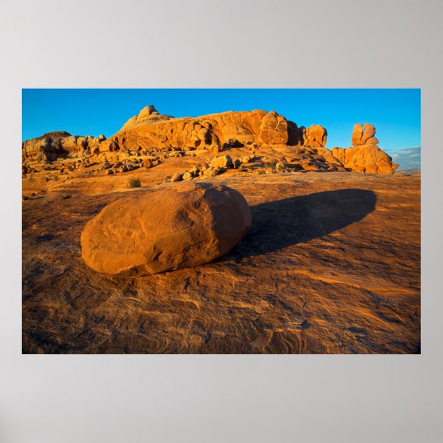 USA, Utah, Moab, Sandstone Poster (Front)