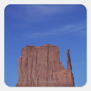 USA, Utah, Monument Valley, National Monument, Square Sticker
