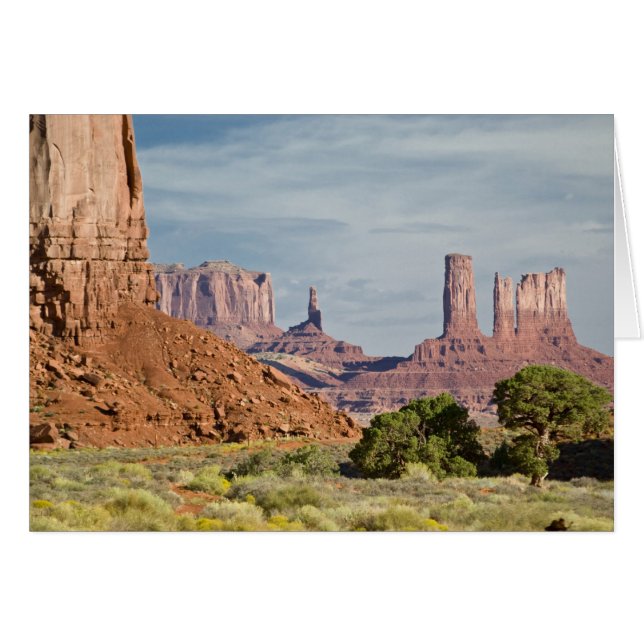 USA, Utah, Monument Valley Navajo Tribal Park. (Front Horizontal)