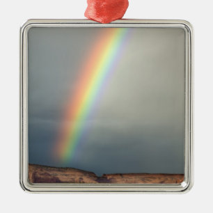 USA, Utah, Monument Valley Navajo Tribal Park. 2 Metal Tree Decoration