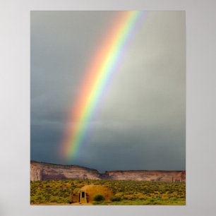 USA, Utah, Monument Valley Navajo Tribal Park. 2 Poster