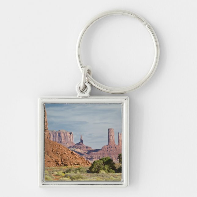 USA, Utah, Monument Valley Navajo Tribal Park. Key Ring (Front)