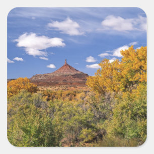 USA, Utah, near Canyonlands National Park on Square Sticker
