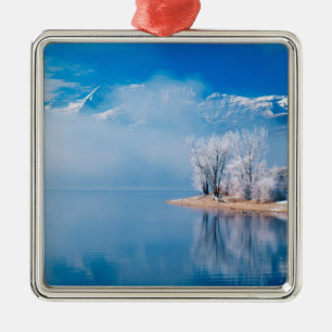 USA, Utah, Soldier Hollow, Near the 2002 Metal Tree Decoration