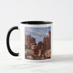 USA, Utah. View of Fisher Towers. Credit as: Don Mug