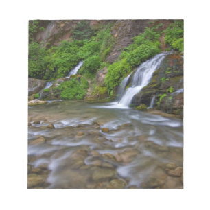 USA, Utah, Zion National Park.  Big Springs in Notepad