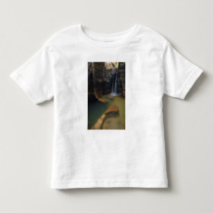 USA, Utah, Zion National Park.  Keyhole Falls in Toddler T-Shirt