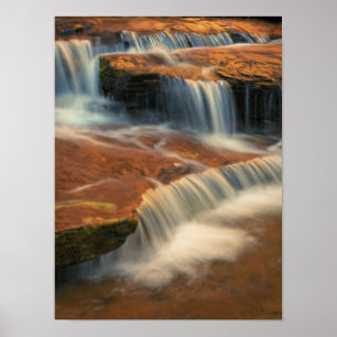 USA, Utah, Zion National Park. Scenic from Poster