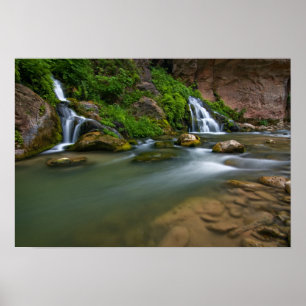 USA, Utah, Zion National Park. The Virgin Poster