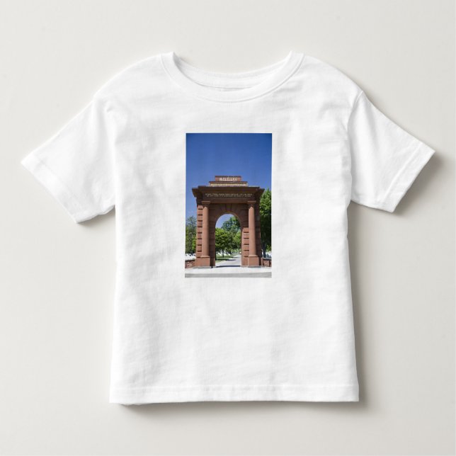 USA, VA, Arlington. McClellan Gate at Arlington Toddler T-Shirt (Front)