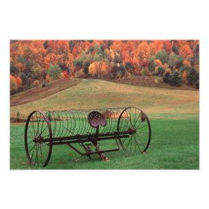 USA, Vermont, Farm. Photo Print