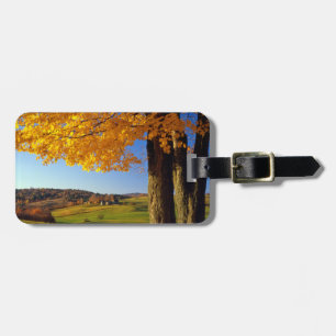 USA, Vermont. Farm Scenic Near South Woodstock Luggage Tag