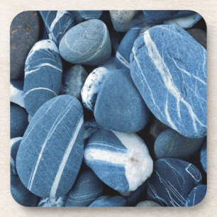 USA, Vermont, Lake Champlain, Stones Coaster
