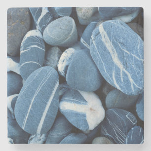 USA, Vermont, Lake Champlain, Stones Stone Coaster