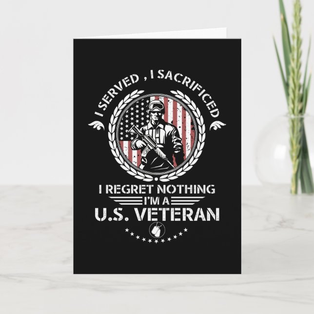 USA Veteran Card (Front)