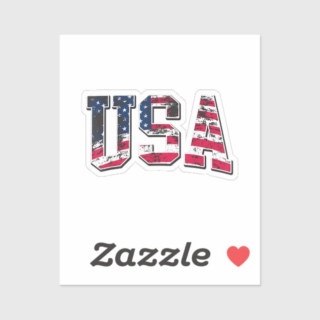 USA Vintage American Flag (Sheet)