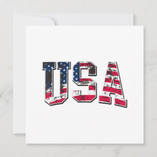 USA Vintage American Flag