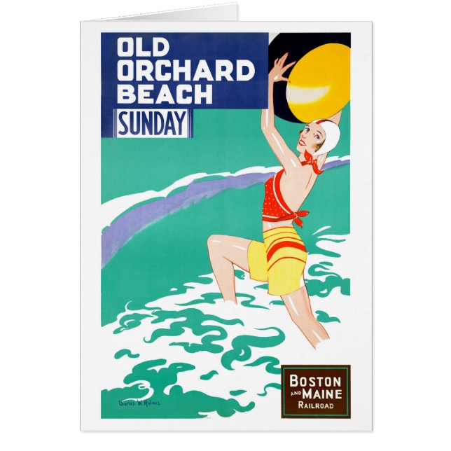 USA Vintage Travel Poster Restored (Front)