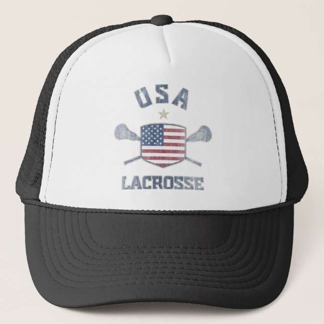 USA-Vintage Trucker Hat (Front)
